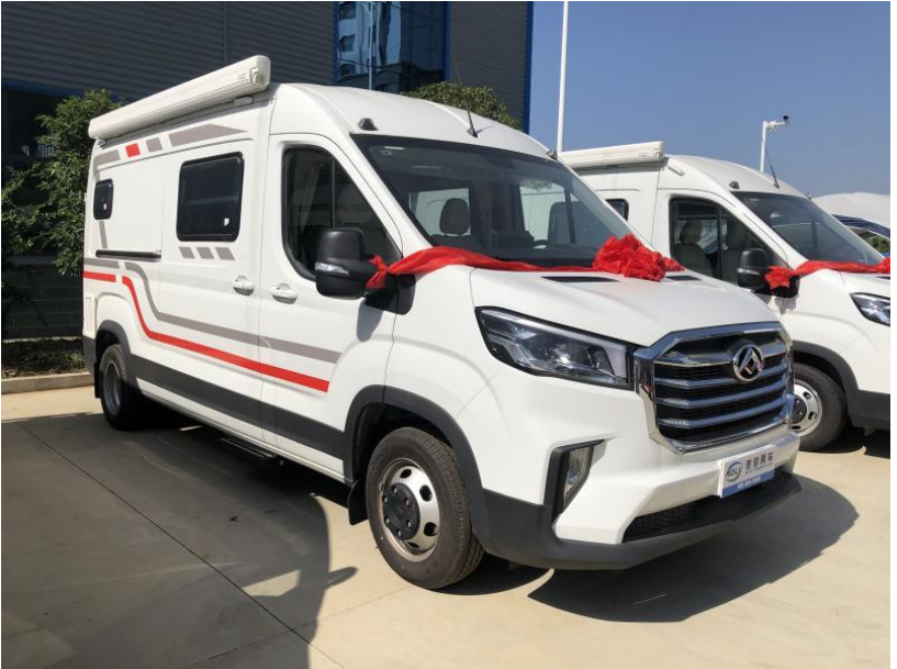 大通V90加長(zhǎng)軸高頂B型房車藍(lán)牌C證可駕駛
